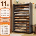 Black - 5 doors, 11 tiers - 600*350*1835mm
