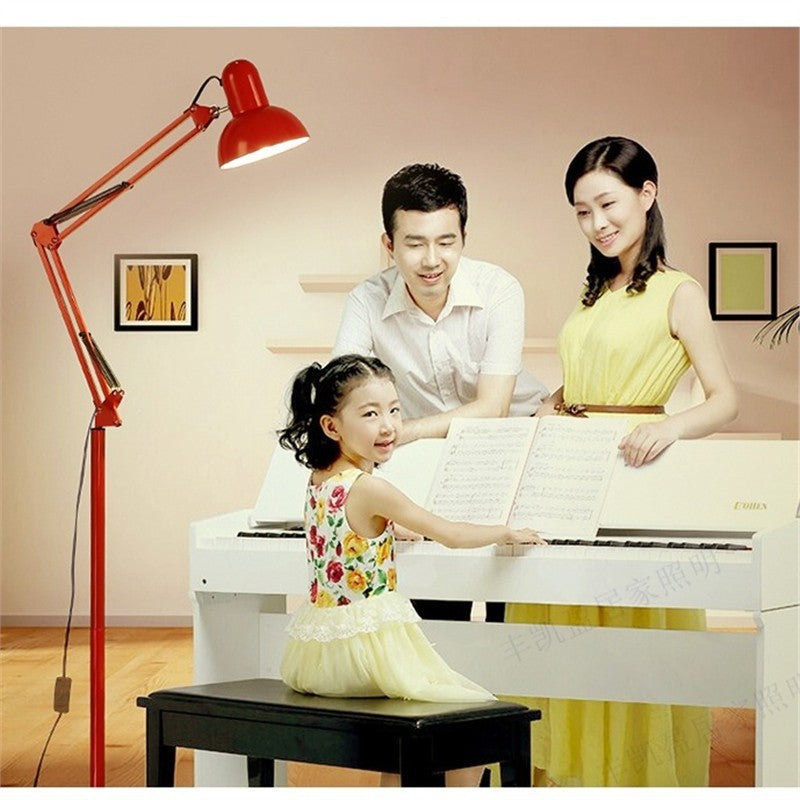 Floor lamp led creative memphis remote control living room study tattoo nail art tattoo piano fishing vertical table lamp