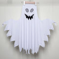 New halloween ghost face kids costume - cape character cosplay elf white ghost outfit
