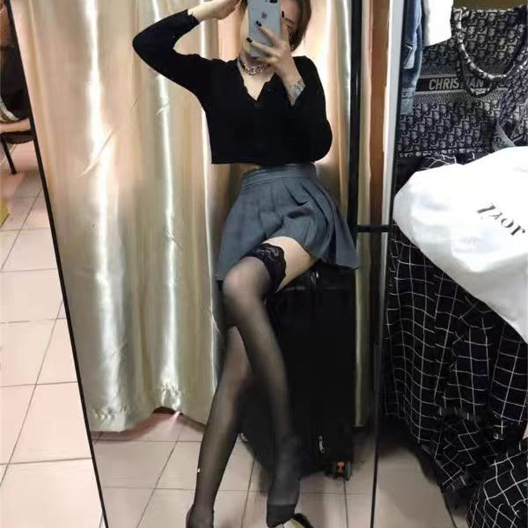 Outwear high heels bed cannon shoes women's stiletto heels 2024new arrivalautum black red bottom sexy pointed toe flats
