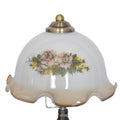 Antique neoclassical table lamp - bedroom bedside lamp - american retro country glass dimmable desk decorative night light