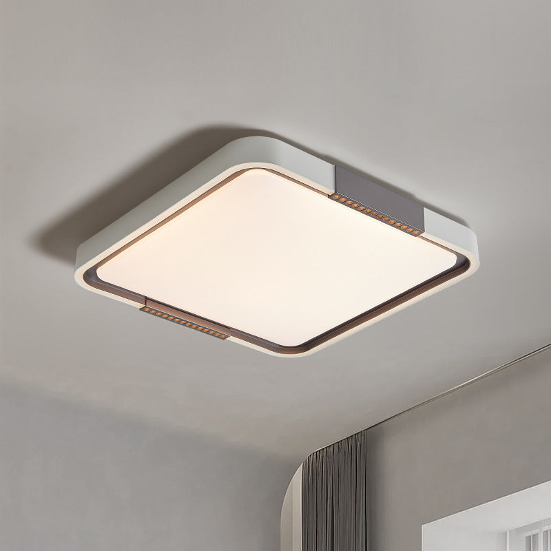 Master bedroom ceiling light Nordic room main light Zhongshan home improvement lighting minimalist round lighting modern minimalist bedroom light