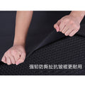 Pvc yoga mat - black, customizable logo, non-slip, ideal for jump rope, aerobics, gym workouts, and fitness training