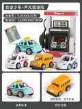 Kids' gas station toy model - realistic miniature cars - early education & pretend play for boys & babies - birthday gift