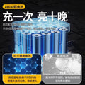 Rechargeable outdoor camping light - portable magnetic tent lamp - power outage home emergency light - long battery life