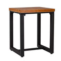 American solid wood restaurant bbq dining table and chairs, retro milk tea shop table, cafe industrial style music bar dining chairs