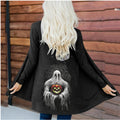 2025wish halloween skull print cardigan long sleeves outweartopsin stockfashion style loose type