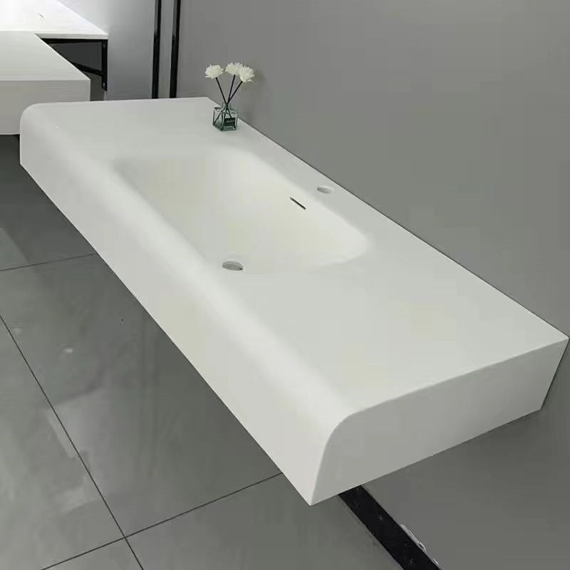 Corian integrated basin washbasin integrated countertop single basin bathroom for home washbasin casual