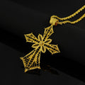 24k ethiopian big cross jewelry pendant gold african eritrean traditional wedding