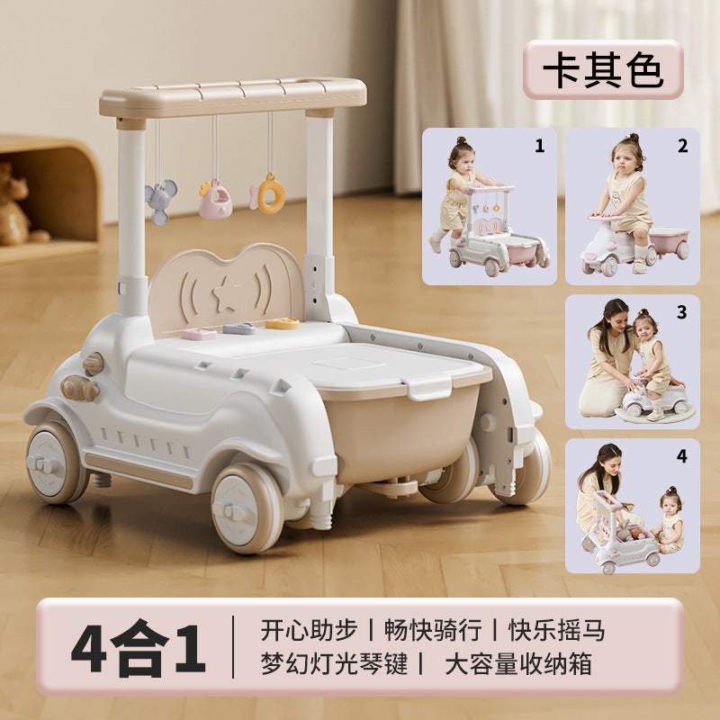 Flexible Smooth Body Enhanced Load Bearing Lighting Music Hidden Storage Boxes Free Turning Children's Toys