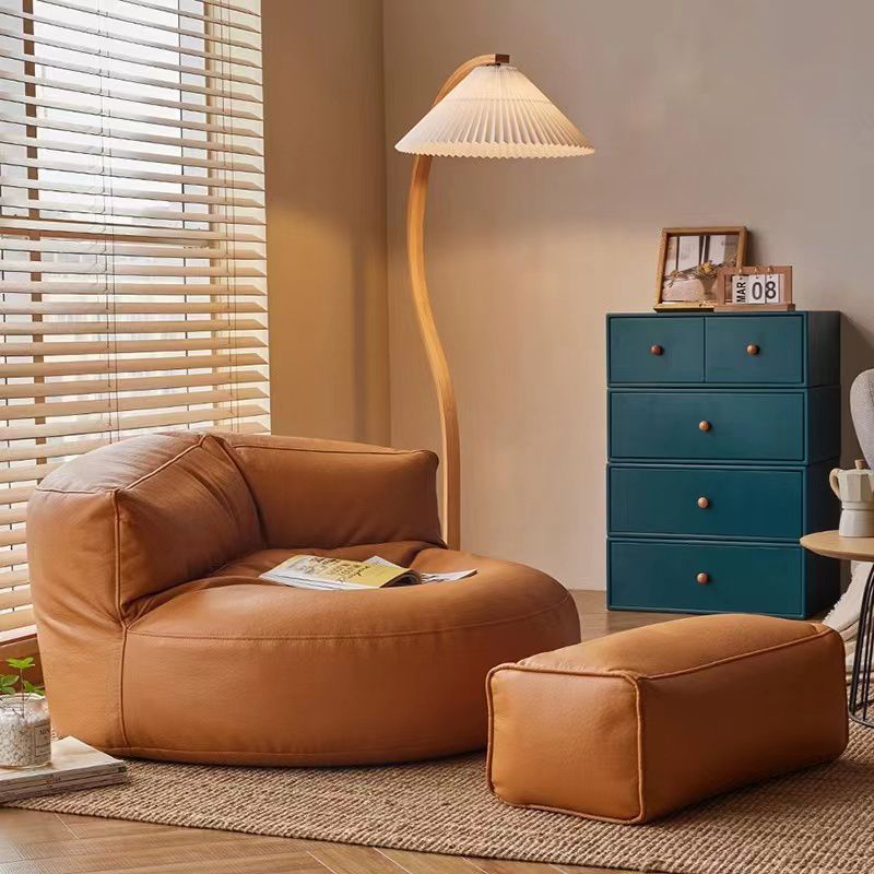 Beanbag sofa - lazy sofa, tatami style, single seater, perfect for small spaces, balcony, bedroom, living room - reclining lounger