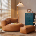 Beanbag sofa - lazy sofa, tatami style, single seater, perfect for small spaces, balcony, bedroom, living room - reclining lounger