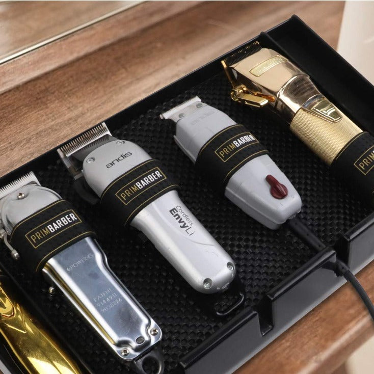 Electric push shear silicone anti-skid leather case Hair clipper Silicone anti-skid leather case Electric push shear anti-skid ring Electric fader protective cover