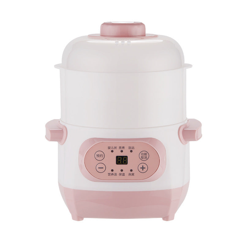 Water-proof stew electric stew pot, porridge and soup pot, ceramic electric stew pot, for home fully automatic smart small stew pot, cross-border gift