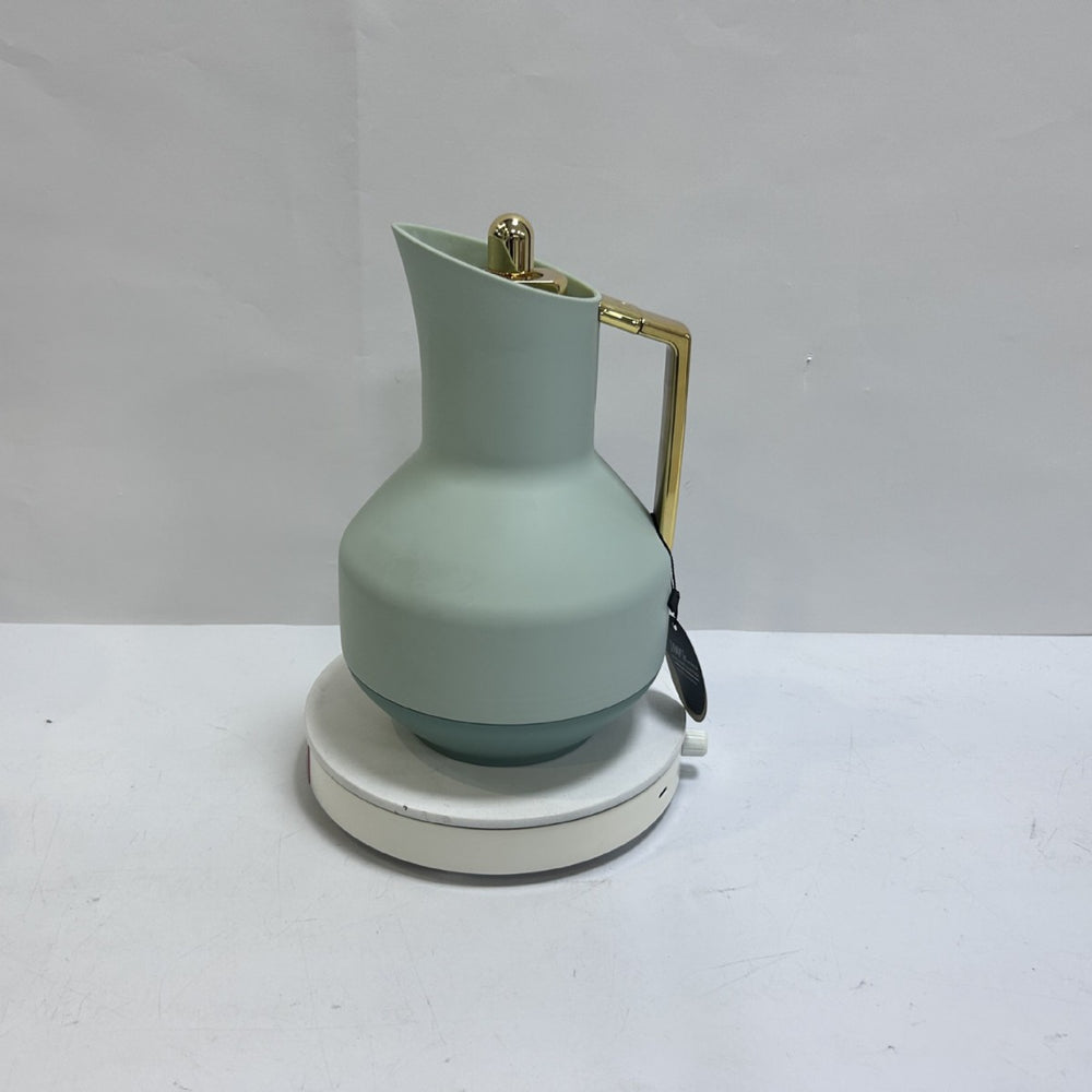 Direct from the factory: everyday coffee pot with red glass liner, insulated for home use