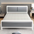 Four-fold foldable bed single bedfor homesimple office lunch break double rental house adult iron bed