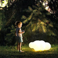 Outdoor waterproof courtyard lights, villa landscape lighting, garden decorative lights, creative rechargeable cloud lights, ambient lawn lights