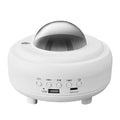 Aurora star projector lamp - laser galaxy night light, small night light, live stream bluetooth speaker, moon ambiance