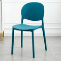 Scandinavian modern casual plastic chair for home backrest dining chair casual study chair stool restaurant chair scandinavian style