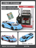 Kids' gas station toy model - realistic miniature cars - early education & pretend play for boys & babies - birthday gift