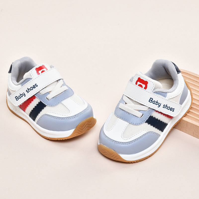 Toddler shoes for boys, spring and autumn, 0-1-2 years old, soft sole infant shoes, children's shoes, infant and toddler shoes for girls