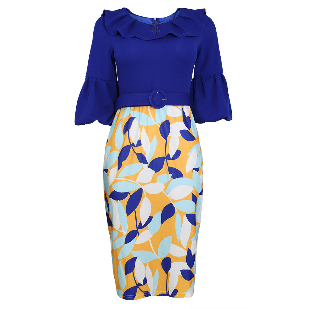 Hot-selling printed dresses for us and european export, perfect for everyday wear and commuting. available on , , , and in plus sizes for the african market
