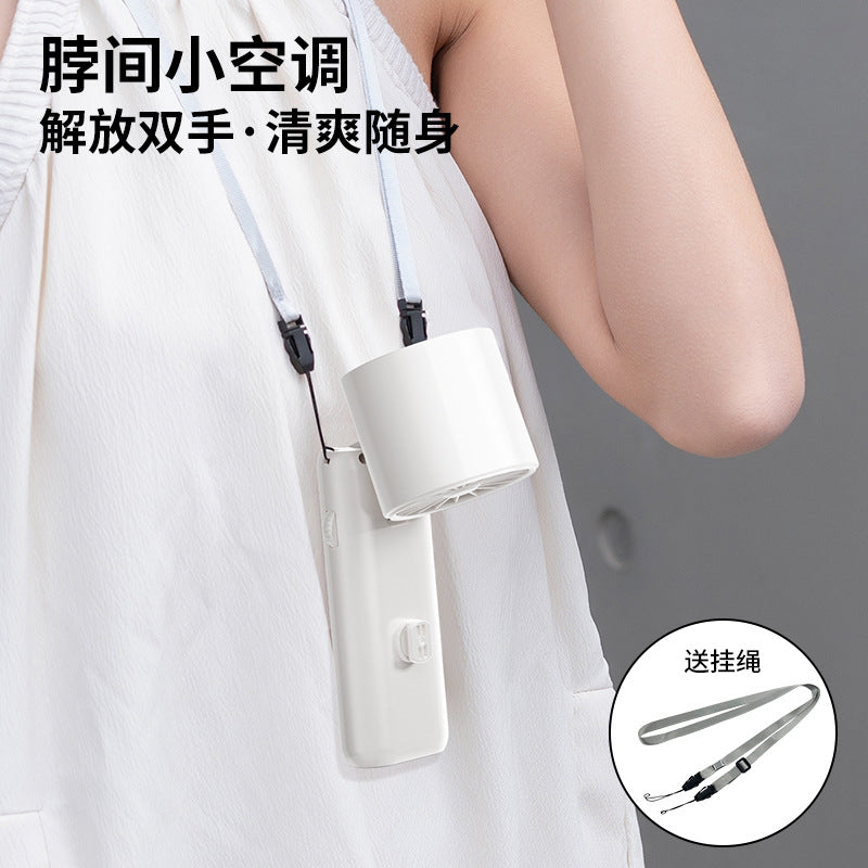 2026 new outdoor high-speed clip fan - portable digital display handheld ice cooling foldable fan wholesale