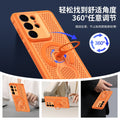 Dazzling cooling 360 magnetic stand compatible samsung s26 ultra premium phone case - business s26 breathable mesh