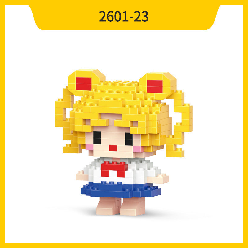 【premium selection】assembled educational building blocks for elementary school boys and girls - compatible with lego, ages 6-12, medium size bricks