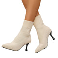 summer new arrival: plus-size women's casual comfort flyknit pointed-toe fashion flats - wholesale for export
