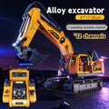 best-selling jumbo remote control multi-functional control panel light and music excavator, a big toy for boys' construction vehicle enthusiasts