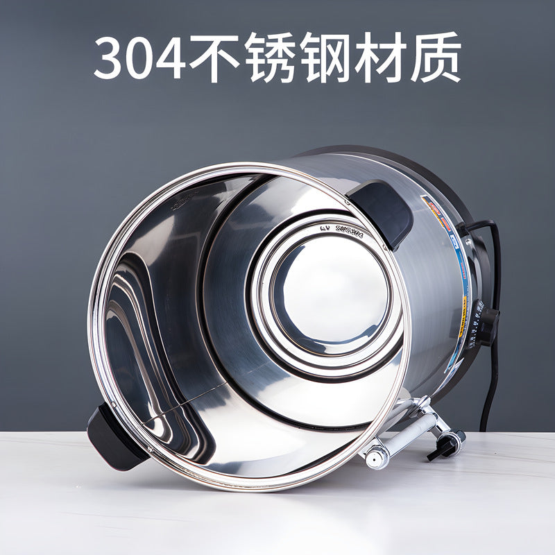 304 stainless steel electric hot water bucket commercial water bucket stall special for home hot water bucket confinement bucket large capacity