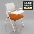 White back orange seat with table board-regular style