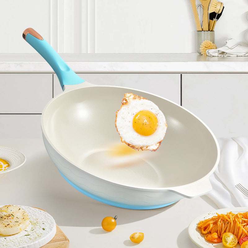 Household medical stone non-stick pan cooking pot kitchen pan pot cooking pot induction cooker neutral pot wholesale