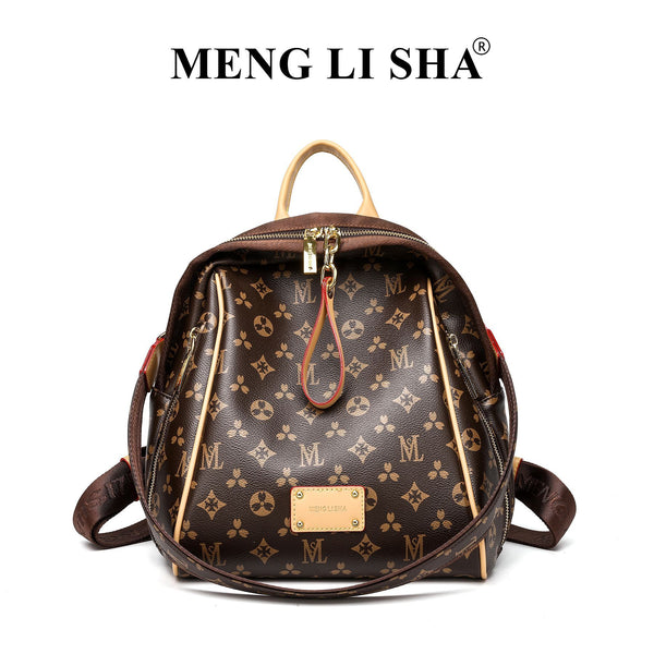 Korean version of the trend backpack women's 2025 spring and summer new high-end sense light fashion large capacity backpack travel bag