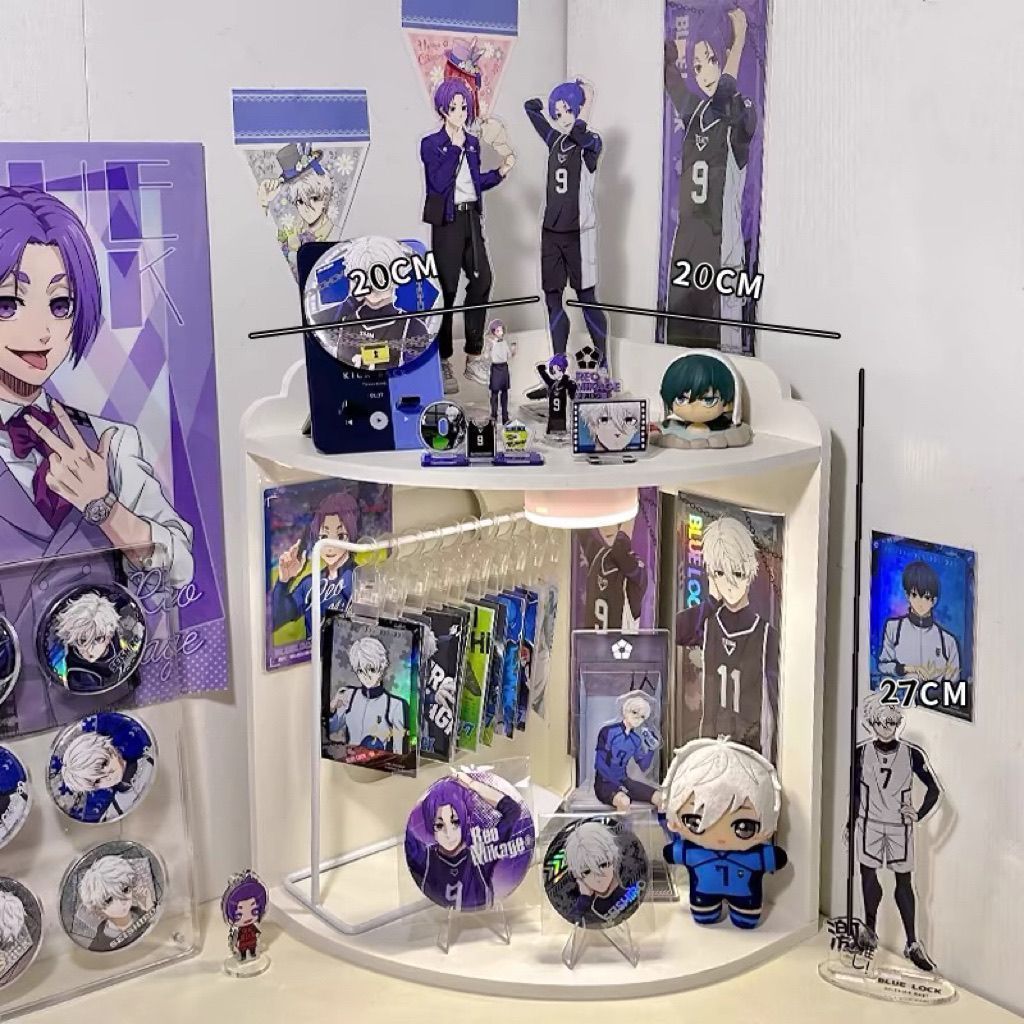 ins wind dormitory bedside corner rack dormitory table multi-functional storage box card millet bar display stand