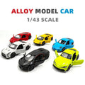 alloy toy car 1:43 model artificial car boy gift sports car ornaments can open the door toy car