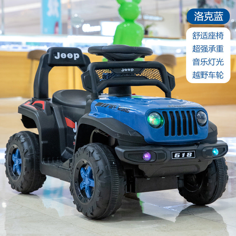 New 2-9 year old boys and girls remote control toys can sit baby toys off-road car four-wheel trolley remote control