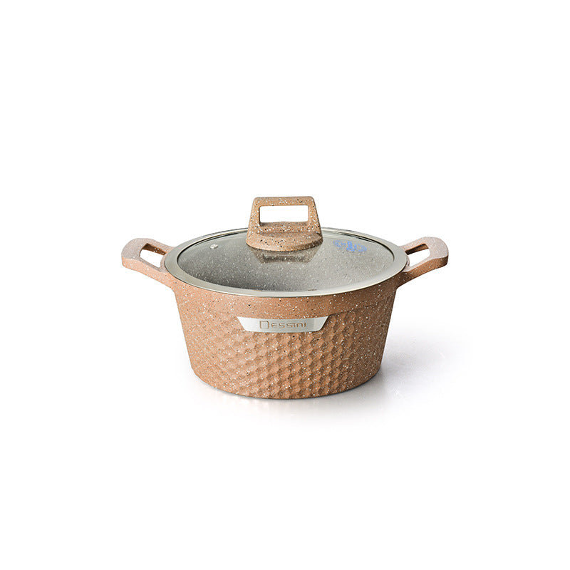Oempersonalized golf export aluminum pot suit non-stick pot soup pot for home kitchen pot suitpot