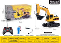 Five-way plastic version remote control excavator