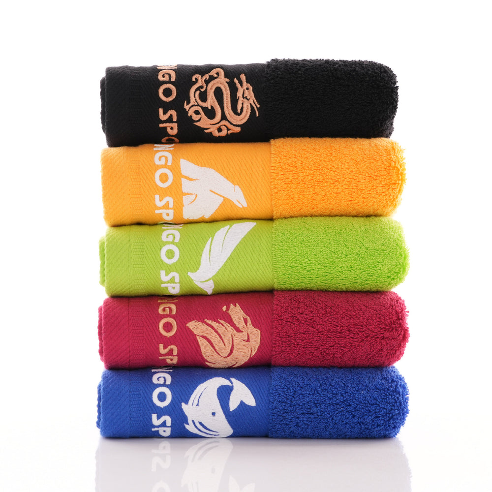 Custom thickened pure cotton towels - super absorbent, lint-free, individually wrapped. all-cotton facial towels, gift towels, and customizable with your logo