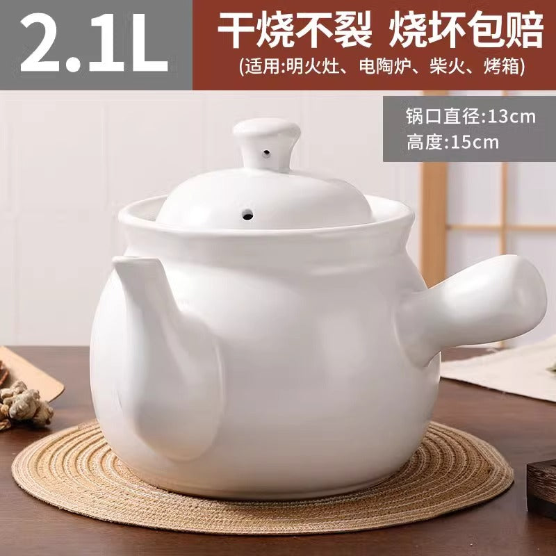 Old-fashioned chinese medicine pot for boiling medicine, casserole, for home, frying pot, frying pan, medicine pot, special medicine pot for boiling medicine