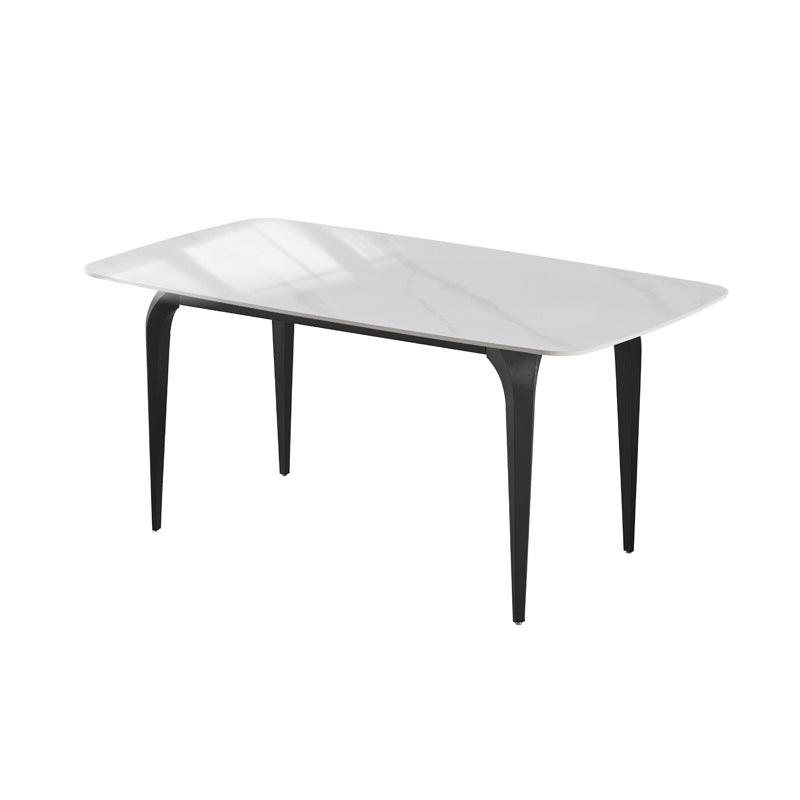 Source factory personalized wholesale rock slab dining table for homenew arrival modern casualaccessible luxury dining table rectangular dining table
