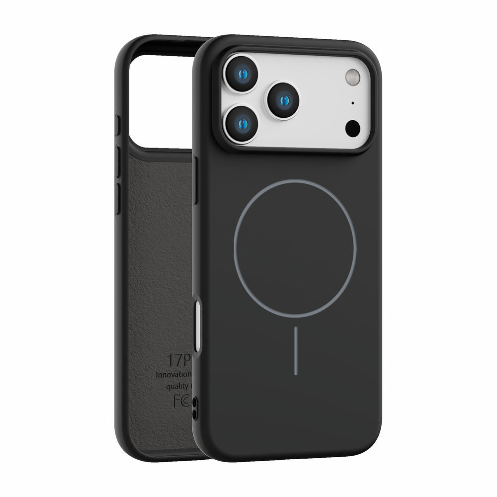 Suitable for apple 17air official tpu mobile phone case frosted magnetic iphone15 pure color 16 velvet mobile phone case