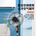 Electric fan household special price 16inch fan office vertical fan shaking head floor fan gift cross-border export
