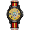 Cute cartoon nezha demon child descends to earth children's watch - stylish quartz watch for elementary school students, boys and girls