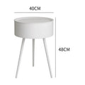 Scandinavian small round table coffee table sofa side table balcony bedroom casual rental room living room simple round small coffee table