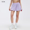 Summer anti-exposure tulip skirt pants - women's hip-flattering, slimming, puffy skirt for outdoor sports, yoga, and tennis - d26049