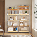 Wood style storage rack for homefloor-standing multi-layer storage rack sweeping robot washing machine under the air high stand