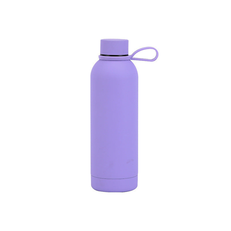new arrival 304 stainless steel thermos cup large capacity double-layer vacuum small mouth bottle portable car sports water cup